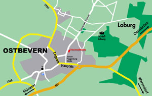 Karte Ostbevern - zum Vergr&ouml;&szlig;ern anklicken!