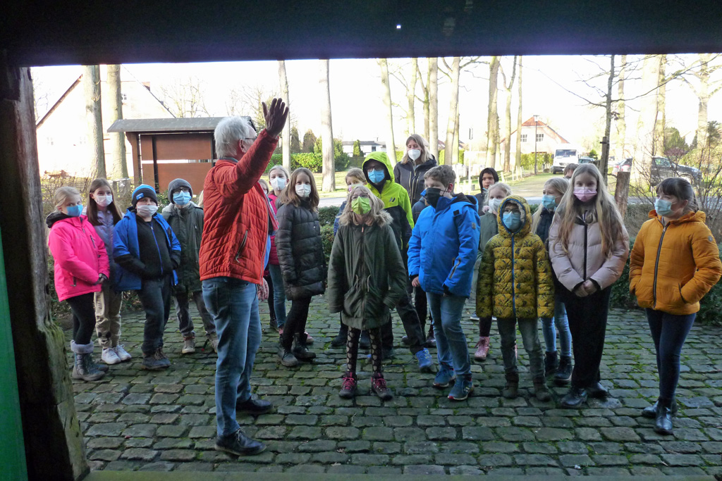 Klasse 4A im Heimathaus