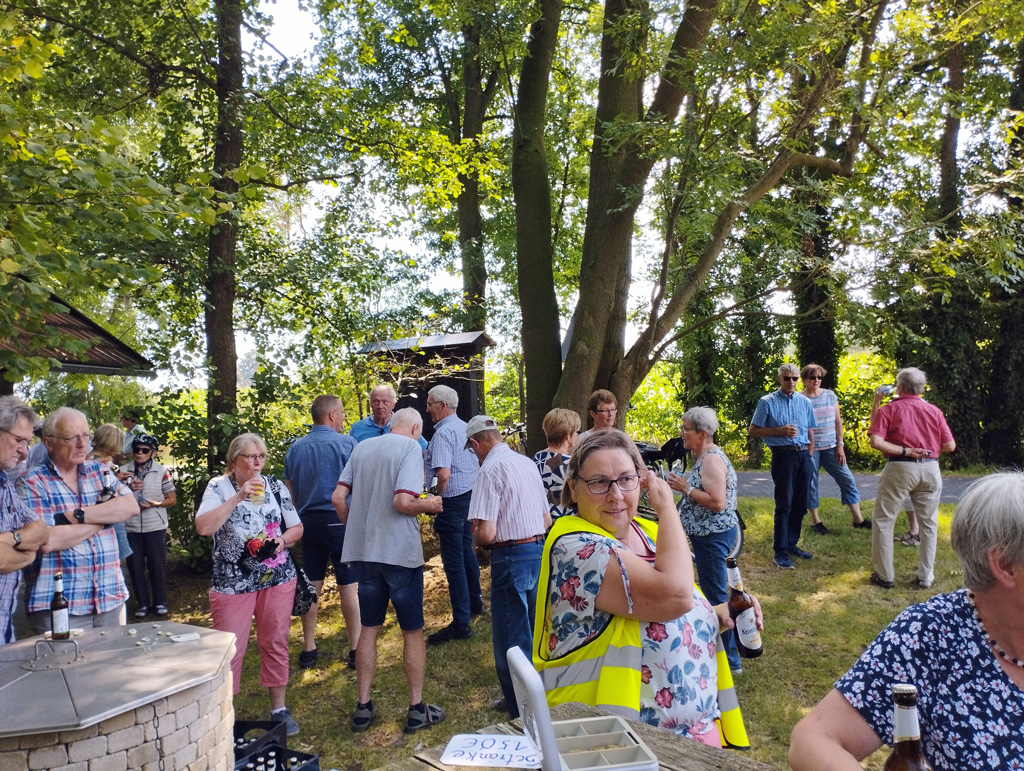 Gelungene Ost-West Radtour des Heimatvereins