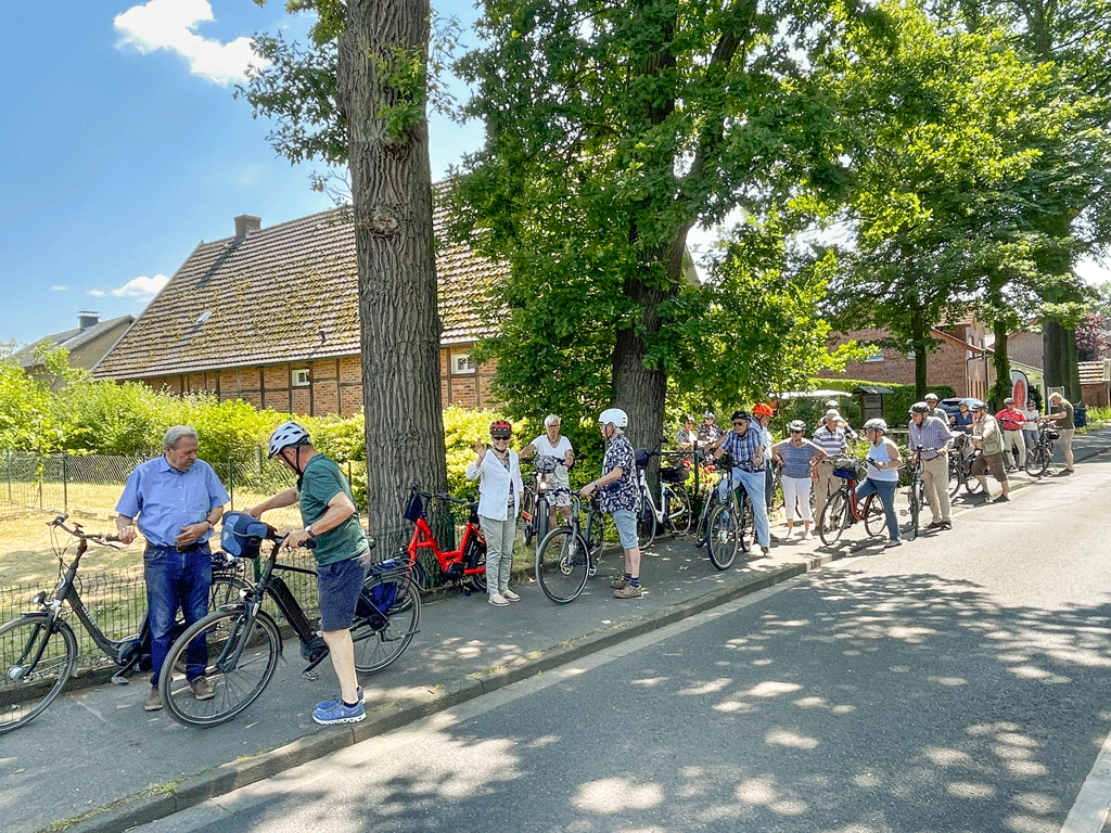 Abfahrt am Heimathaus