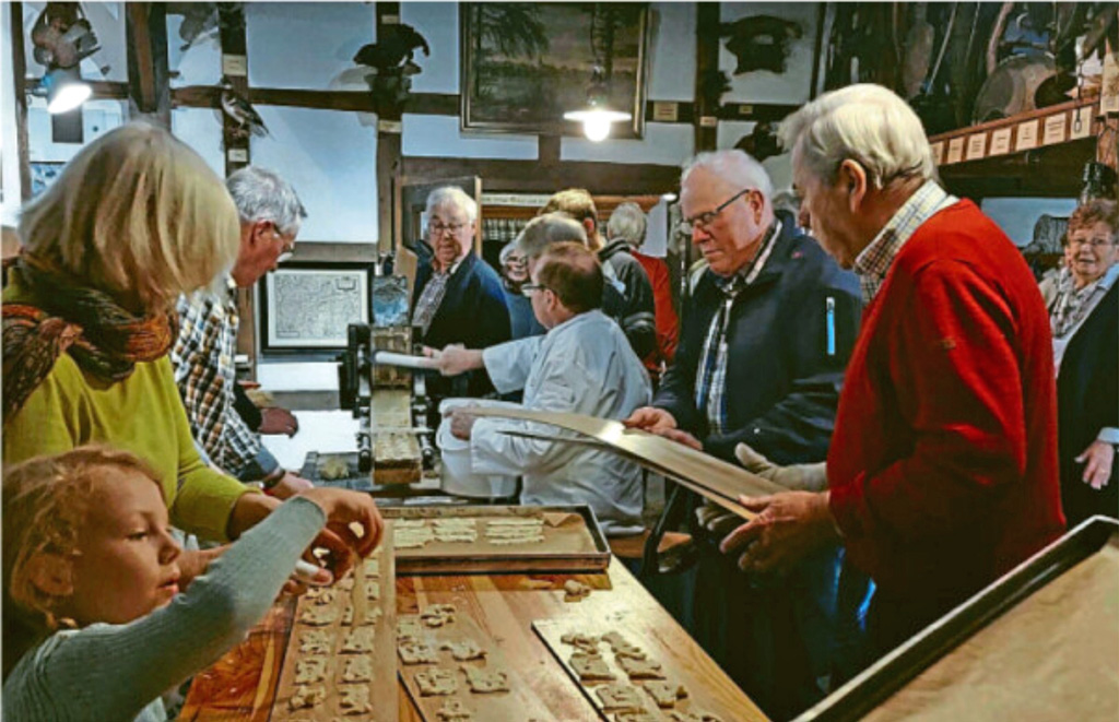 Spekulatiusbacken im Heimathaus