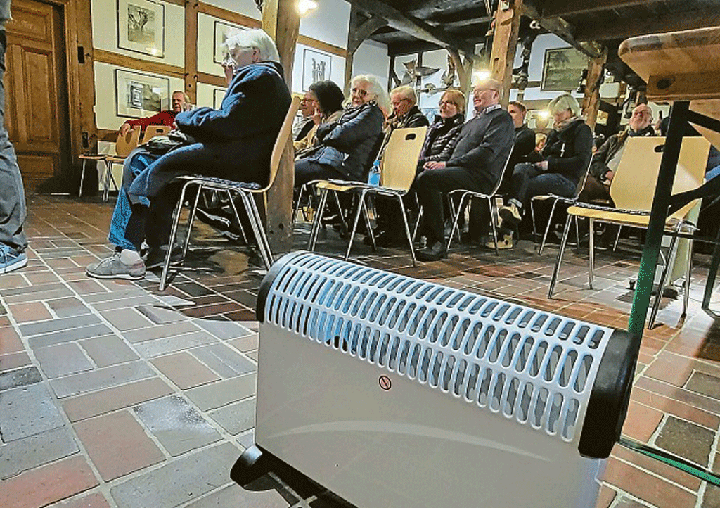 Wärme durch mobile Heizkörper