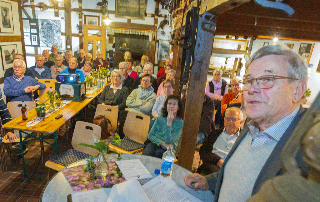 Franz-Josef Elberich auf der Mitgliederversammlung
